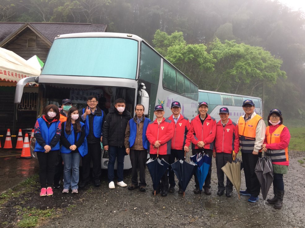 阿里山櫻花季接駁服務